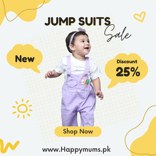 Elevate your baby girl's wardrobe with Premium Jump Suits